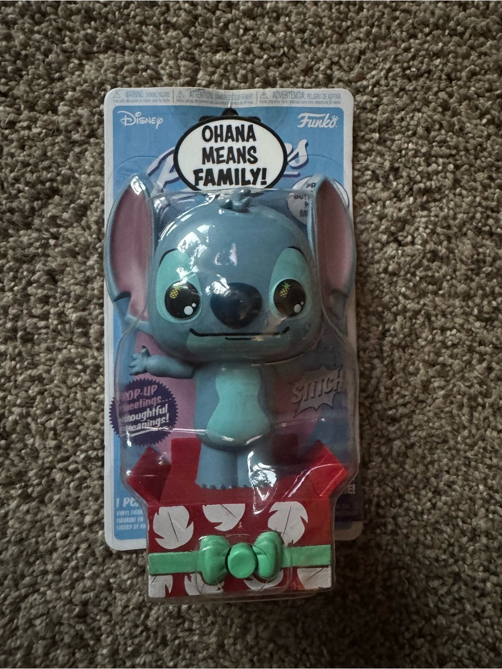Stitch FUNKO POPSIES Ohana Means Family NIB!